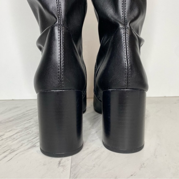 Franco Sarto Talfer Black Tall Heeled Boot 10M - Picture 4 of 16